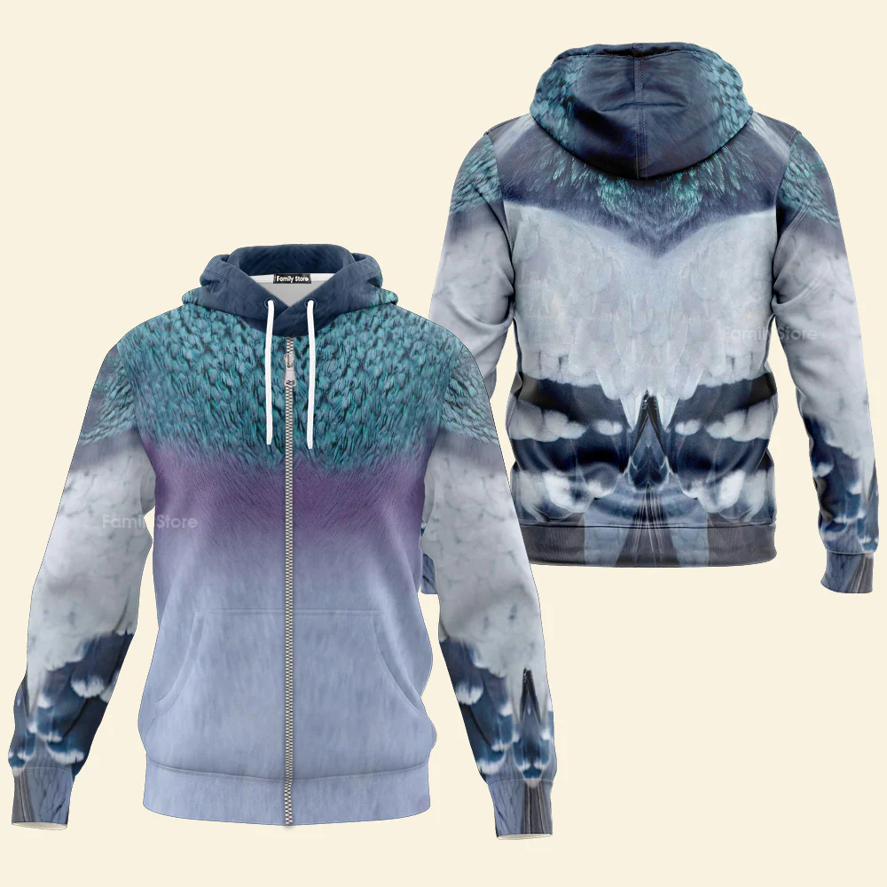 Costume Pigeon Costume Hoodie - Image 3
