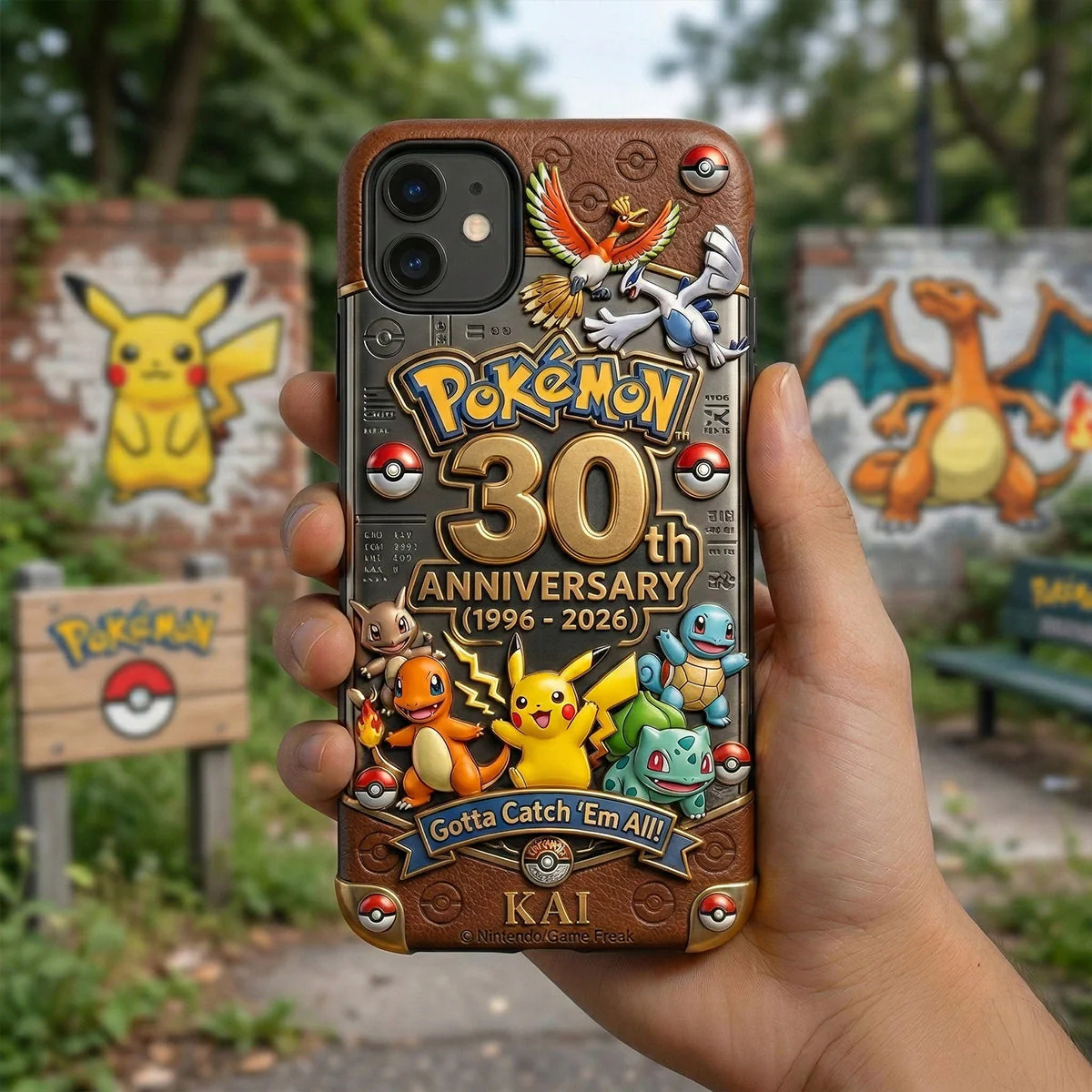 PoMo 30 Years Of Monster - Personalized Phone Case - Anniversary Gift For Movie Fans NL122 - Image 2