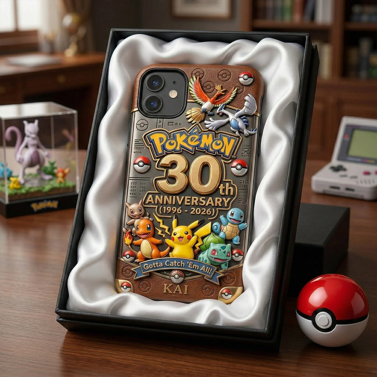 PoMo 30 Years Of Monster - Personalized Phone Case - Anniversary Gift For Movie Fans NL122 - Image 3