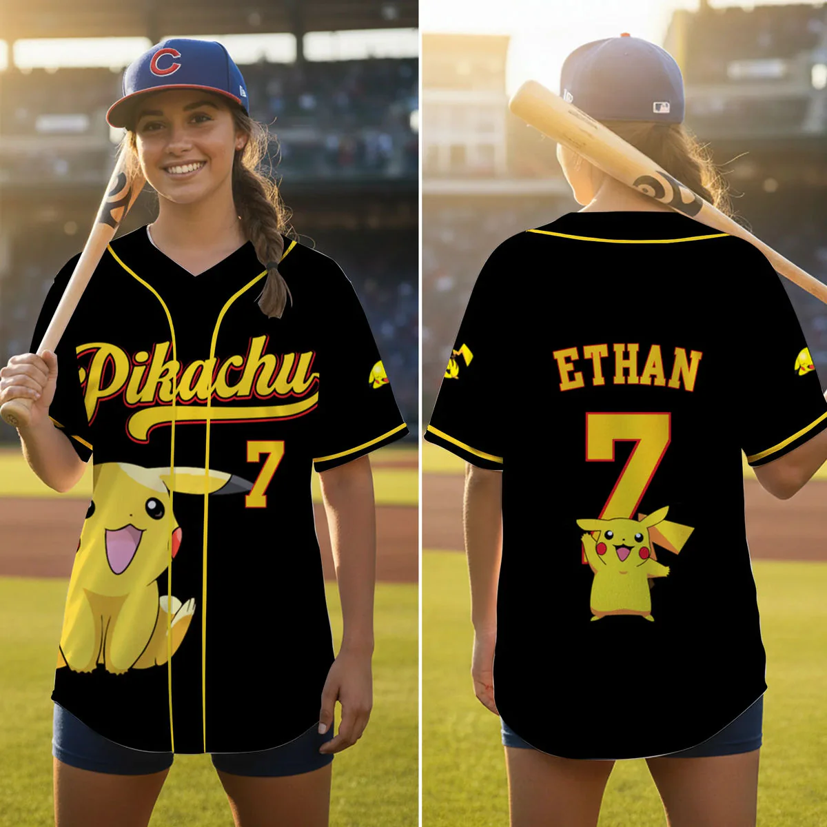 PoMo 30th Anniversary With Your Favorite Charater - Personalized Baseball Jersey - Gift For Movie Fans HH01
