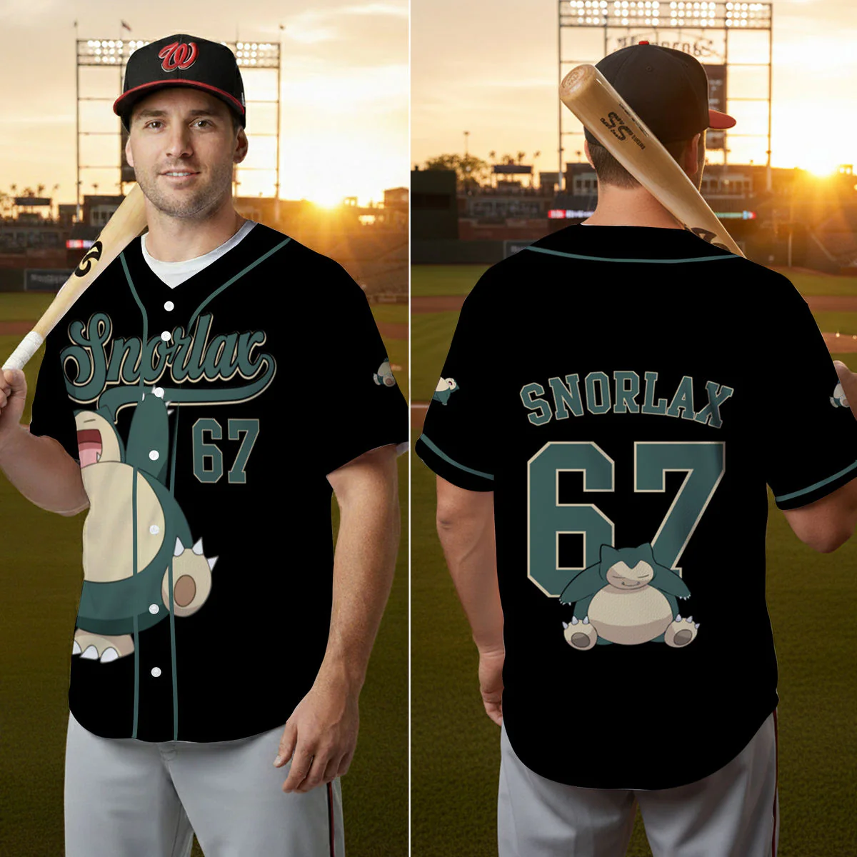 PoMo 30th Anniversary With Your Favorite Charater - Personalized Baseball Jersey - Gift For Movie Fans HH01 - Image 3