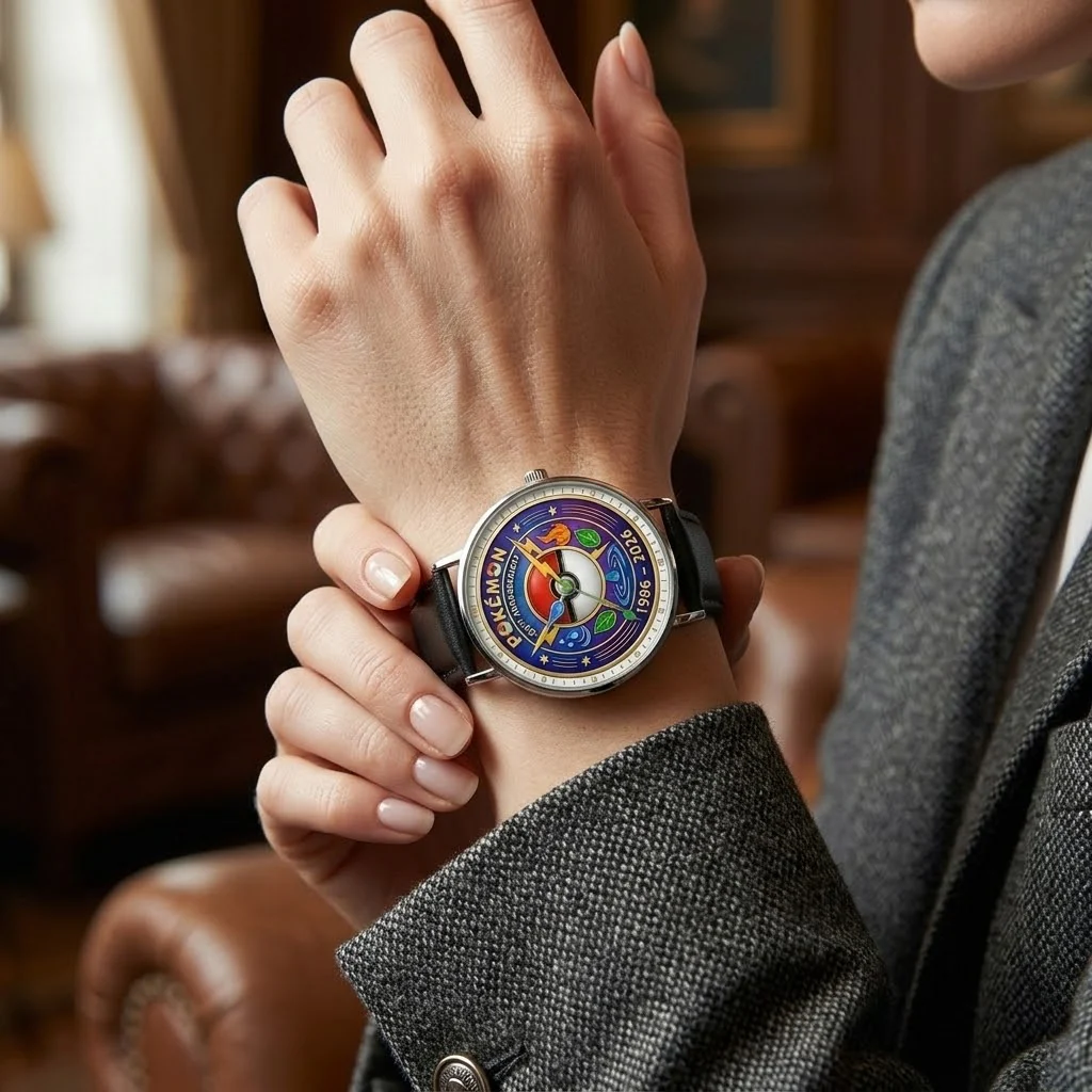 PoMo Celebrate 30 Years Of Catching Them All - Personalized Hand Watch - Anniversary Gift For Movie Fans NL122 - Image 4