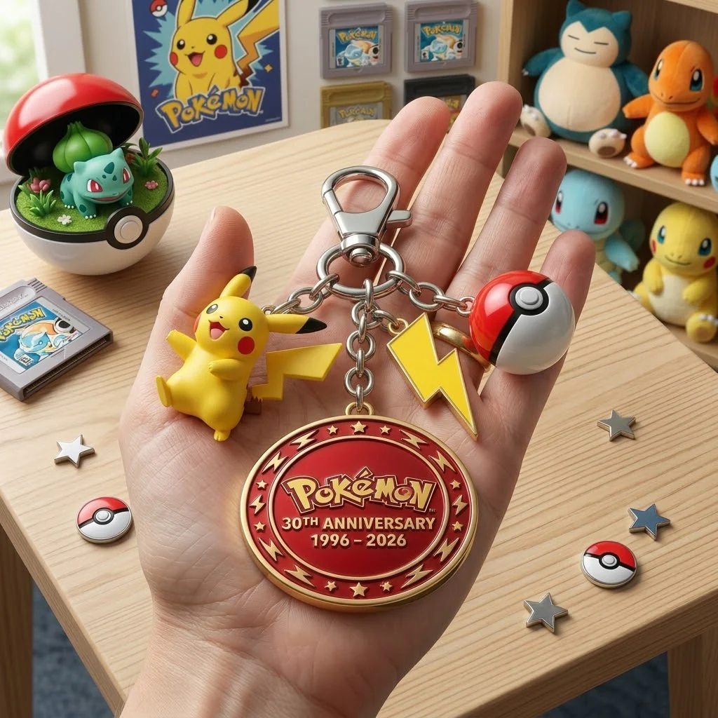 PoMo Celebrate 30 Years Of Legendary Trainers - Personalized Limited Edition Keychain - Anniversary Gift For Movie Fans NL122 - Image 4