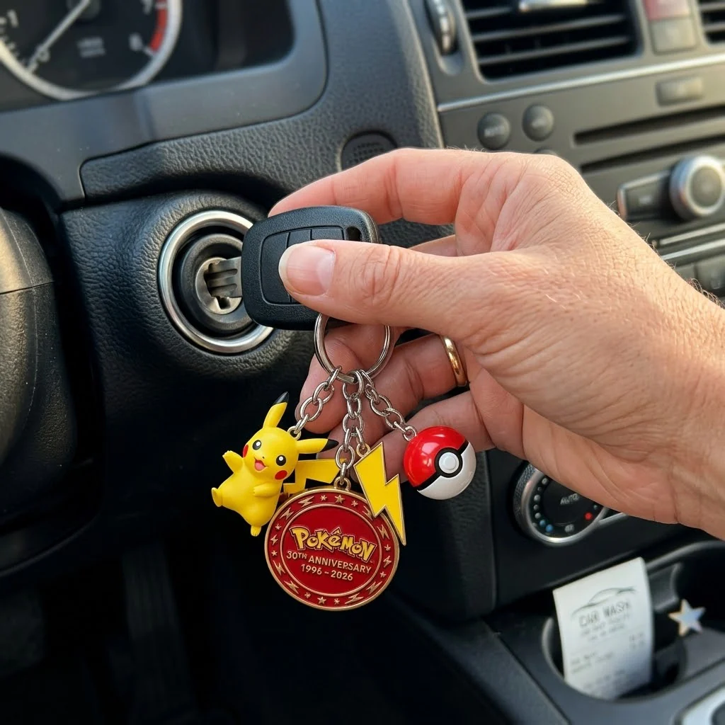 PoMo Celebrate 30 Years Of Legendary Trainers - Personalized Limited Edition Keychain - Anniversary Gift For Movie Fans NL122 - Image 5