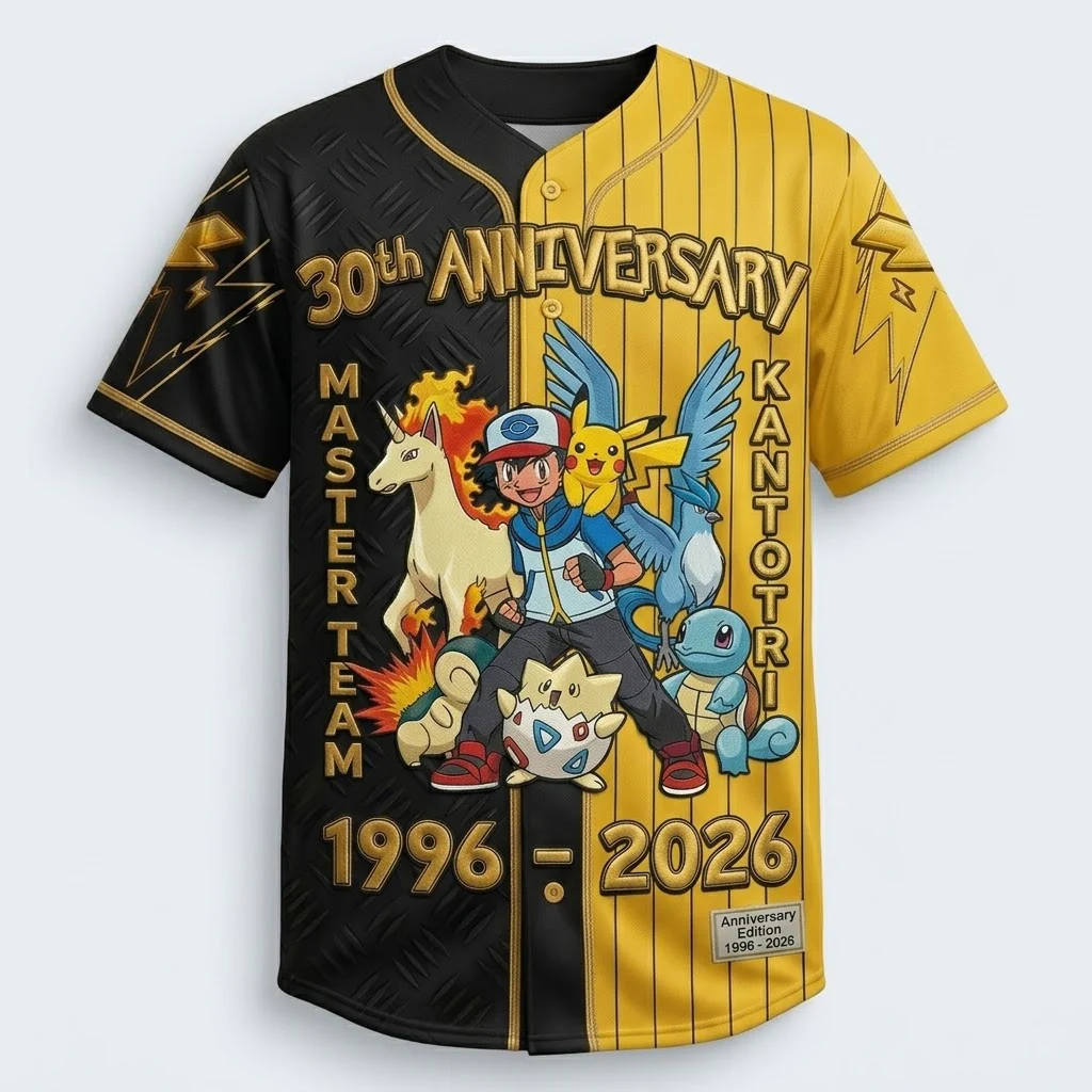 PoMo Celebrate 30th Anniversary - Personalized Baseball Jersey - Gift For Movie Fans NL122 - Image 4