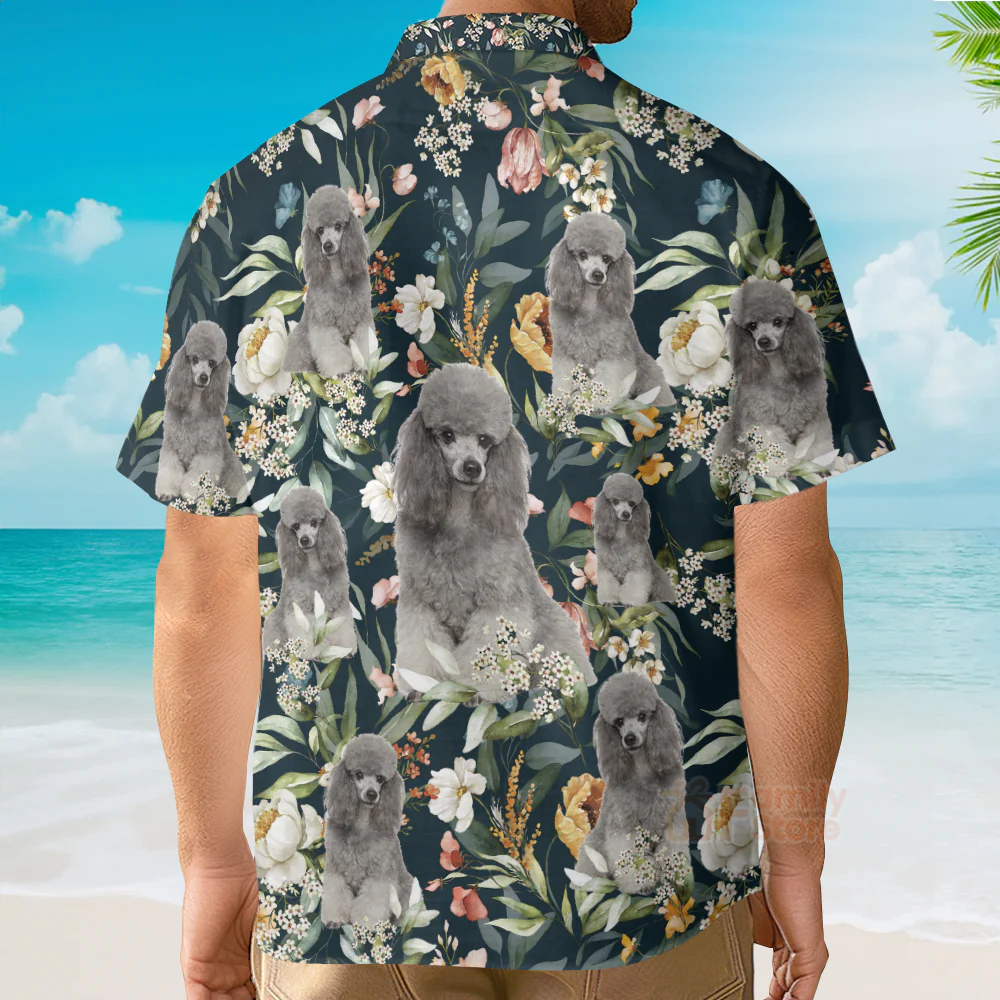 Upload Photo Dog Face - Hawaiian Shirt PN302110Lb - Image 4