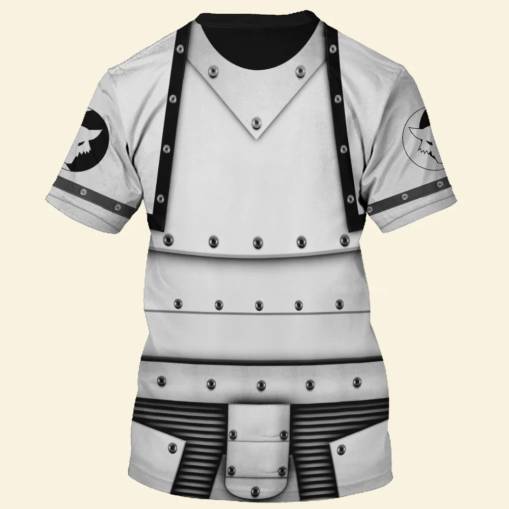 Pre-Heresy Luna Wolves Legion Colour Scheme - Costume Cosplay T-shirt CSWRH017 - Image 3