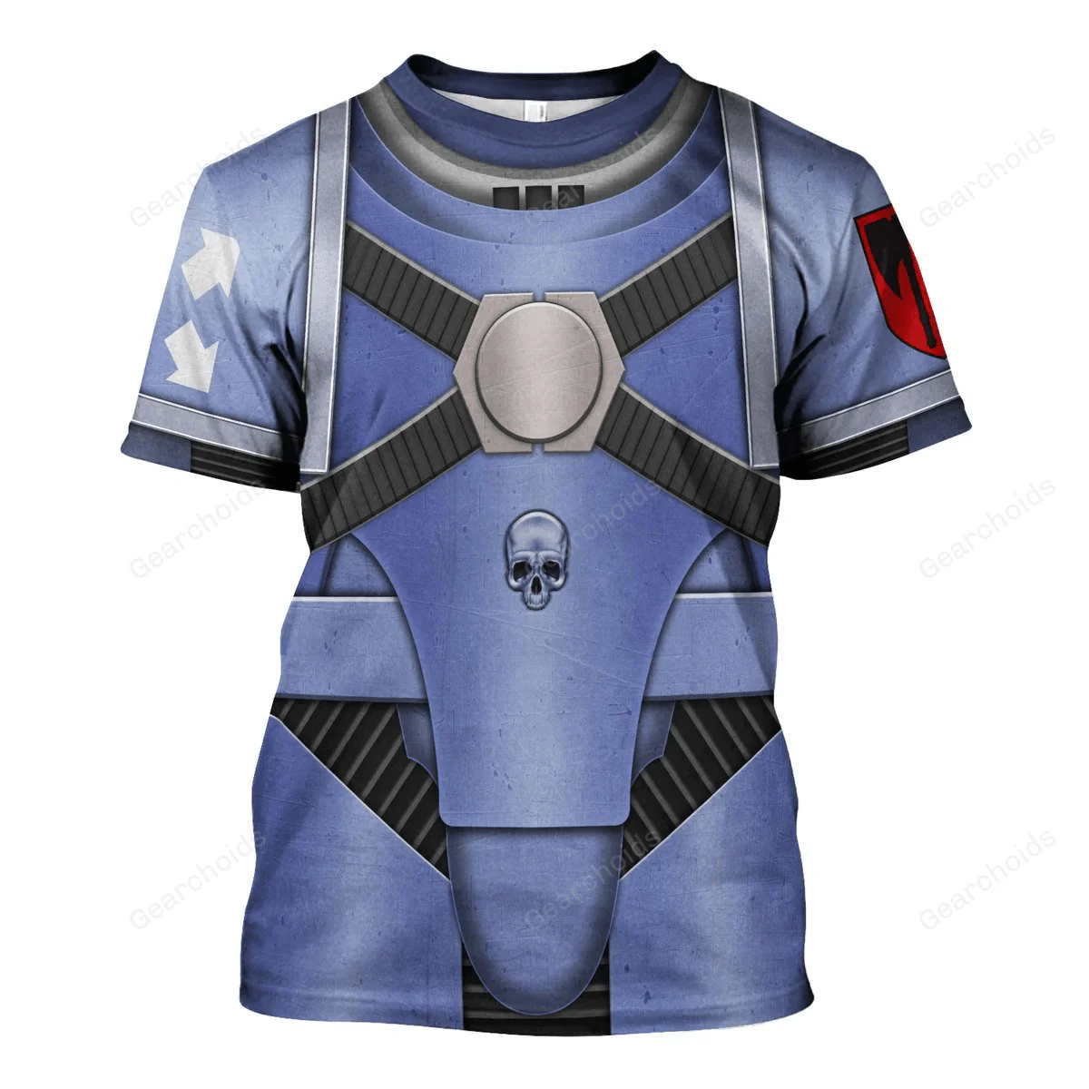Pre-Heresy Space Wolves In Mark IV Maximus Power Armor - Costume Cosplay T-shirt CSWRH187