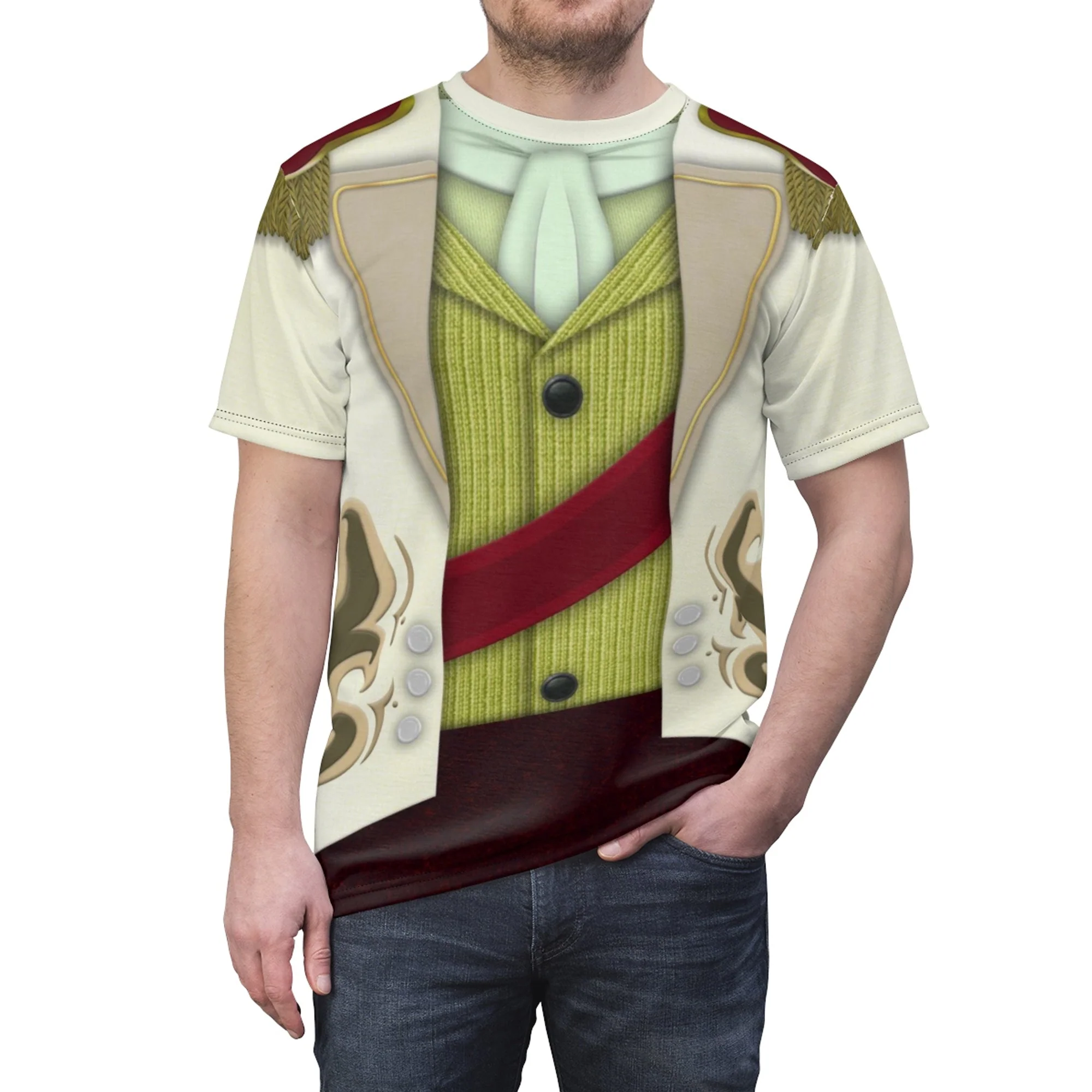 Prince Hans Coronation Frozen Costume T-shirt For Men