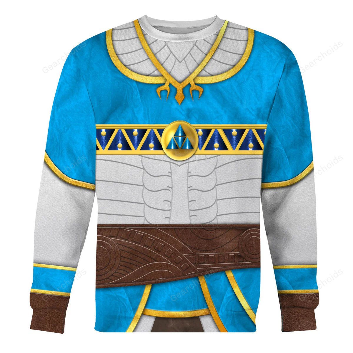 Princess Zelda Attire Hoodie Sweatshirt Sweatpants ZDHS05 - Image 4