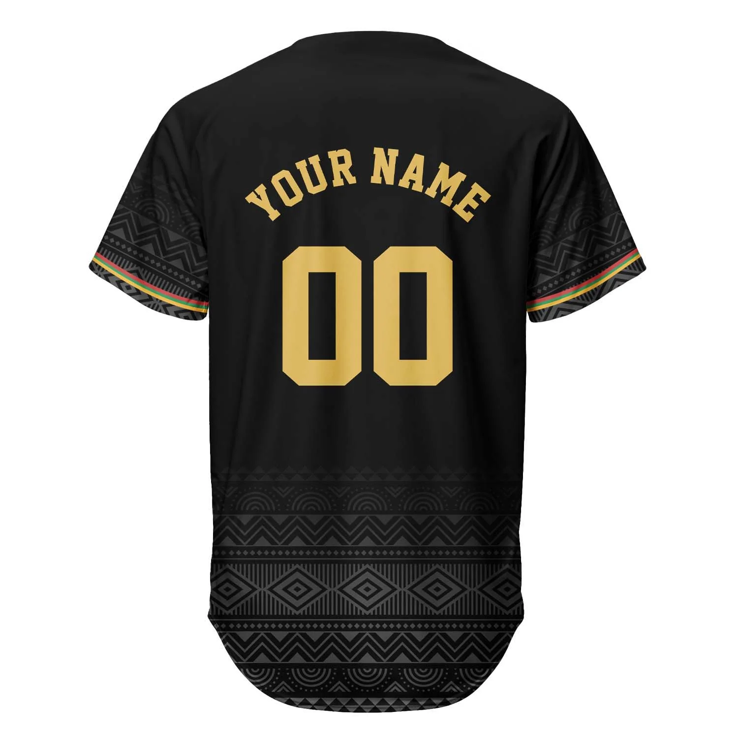 Product Of Black History - African American Baseball Jersey - Gift for Black Dad, Grandpa, Husband - Image 4
