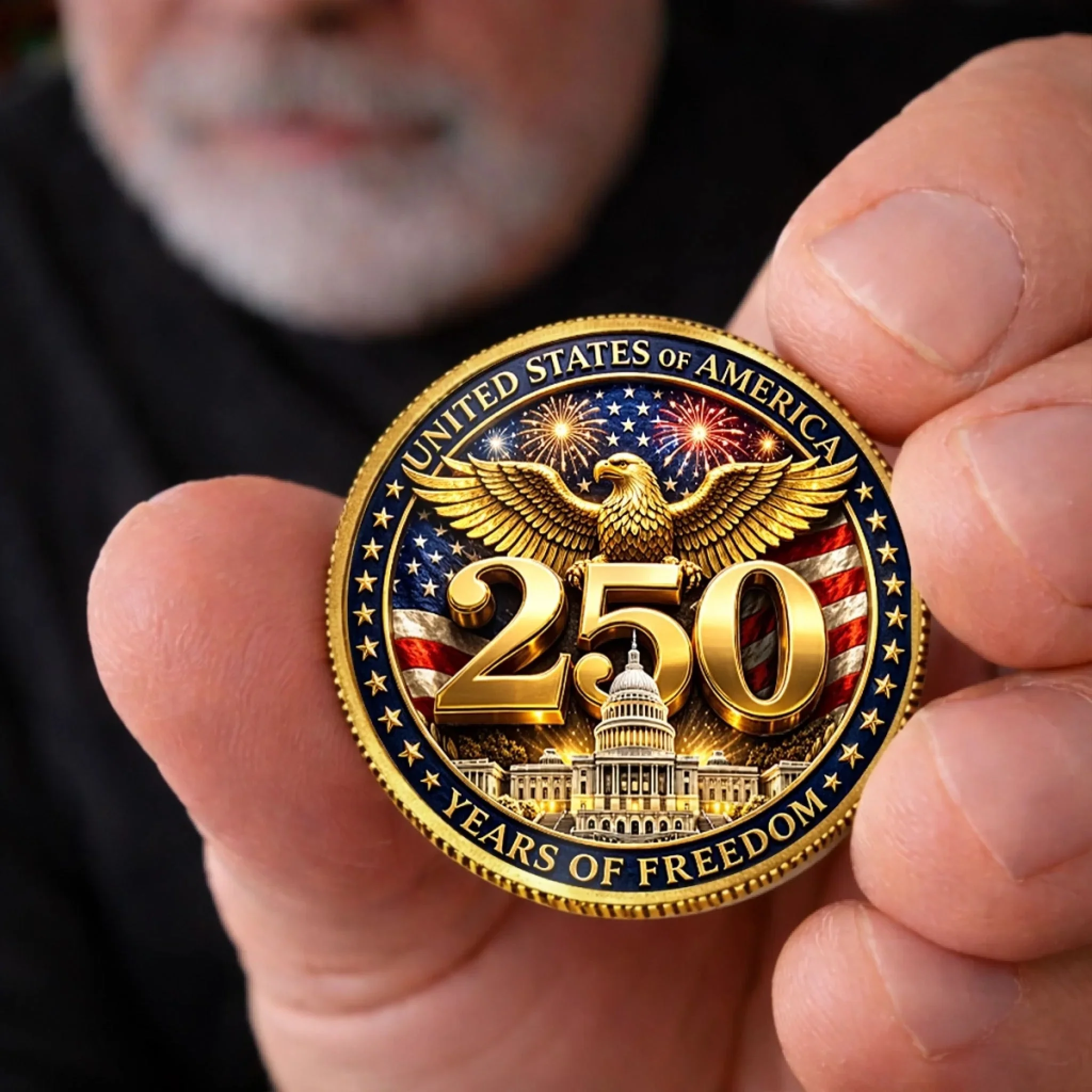 Proud Of Our Shared Heritage - Commemorative Coin - Gift For Patriotic | HN02 - Image 4