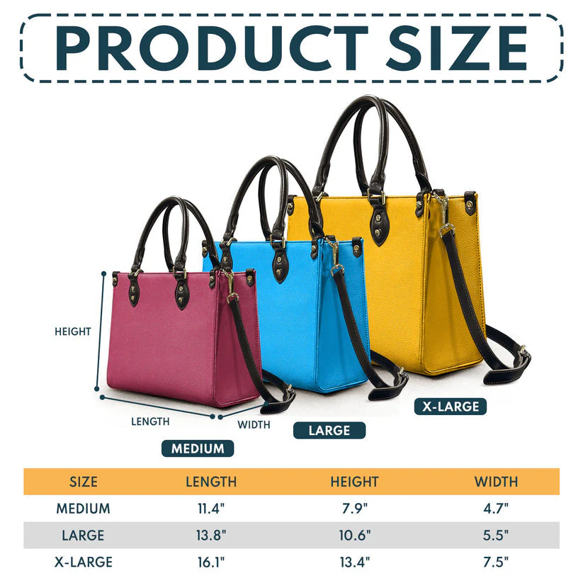 I Can Only Imagine - Unique Personalized Leather Handbag - AT4081213 - Image 6