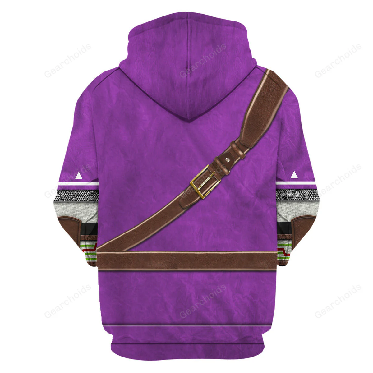 Purple Link Attire Hoodie Sweatshirt Sweatpants ZDHS48 - Image 6