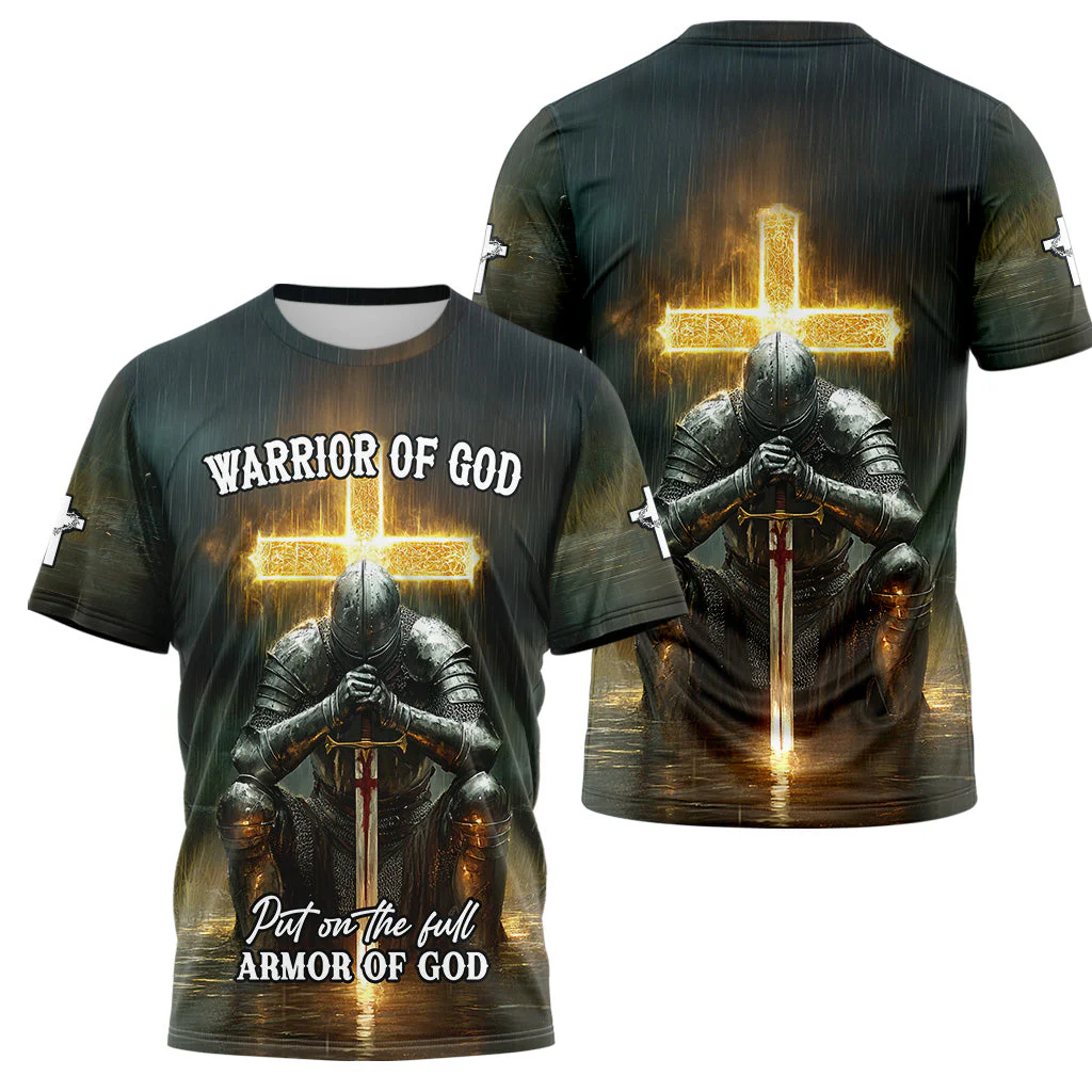 Put on the Full Armor of God 3D TShirt - Image 3