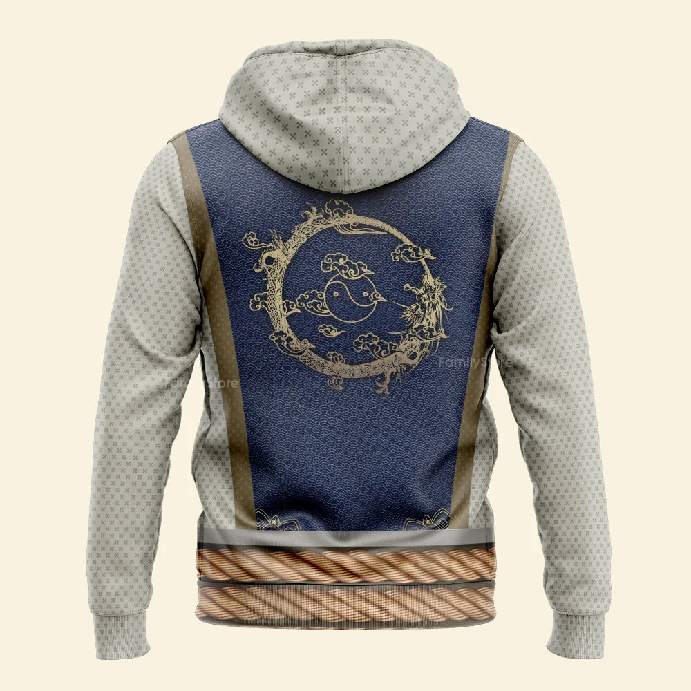 Raiden Mortal Kombat - Costume Cosplay Hoodie - Image 4