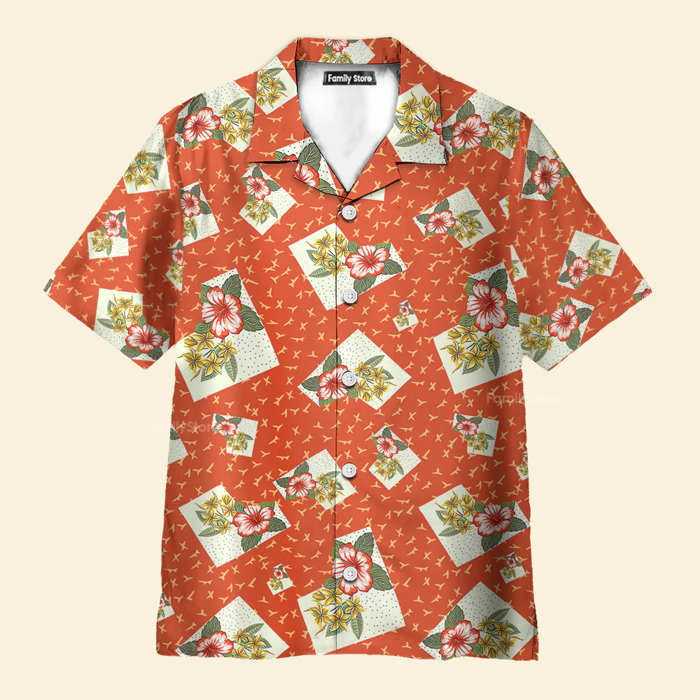 Raising Arizona H.I. McDunnough Cosplay Nicolas Cage Hawaiian Shirt