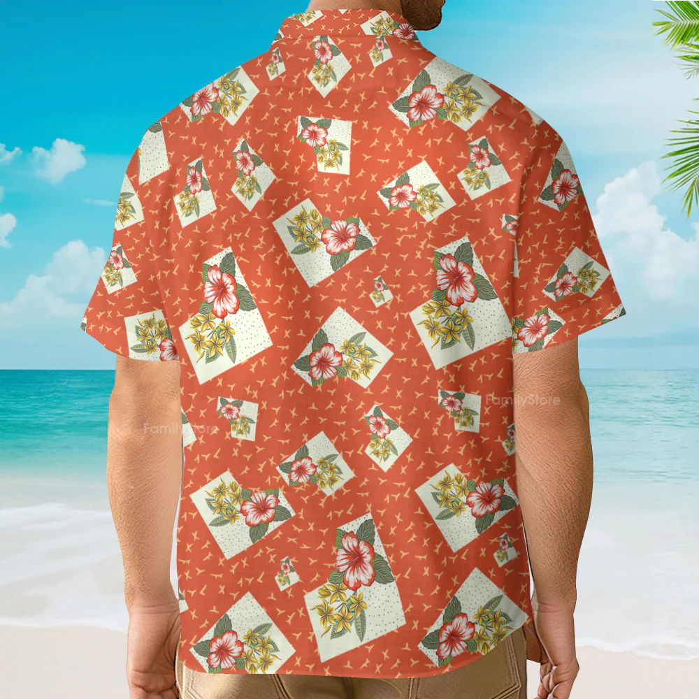 Raising Arizona H.I. McDunnough Cosplay Nicolas Cage Hawaiian Shirt - Image 3
