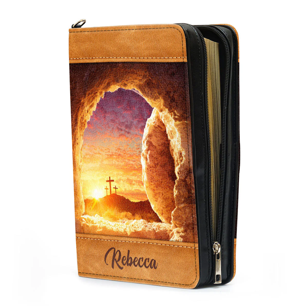 Rejoice Always, Pray Without Ceasing - Thoughtful Gift For Christians - Personalized Bible Covers - AT4081411 - Image 4