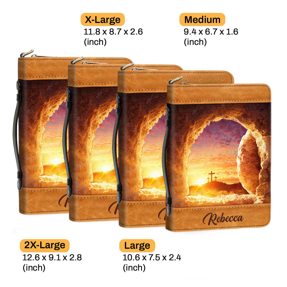 Rejoice Always, Pray Without Ceasing - Thoughtful Gift For Christians - Personalized Bible Covers - AT4081411 - Image 6