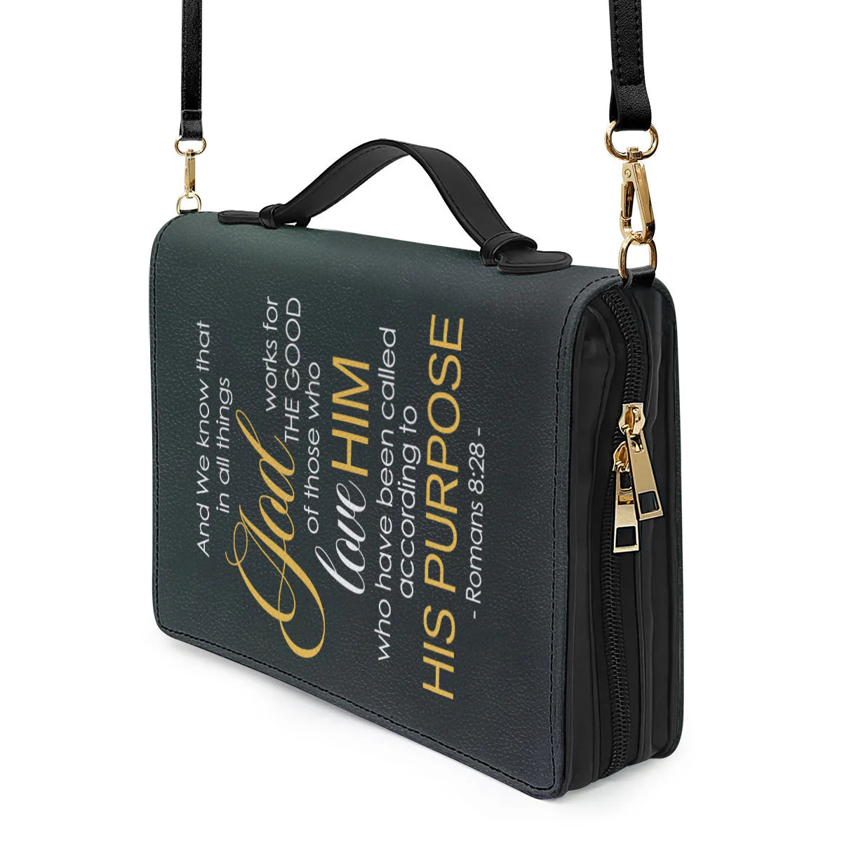 Romans 828 And We Know That In All Things Gods Works - Beautiful Personalized Bible Covers - AT4082444 - Image 5