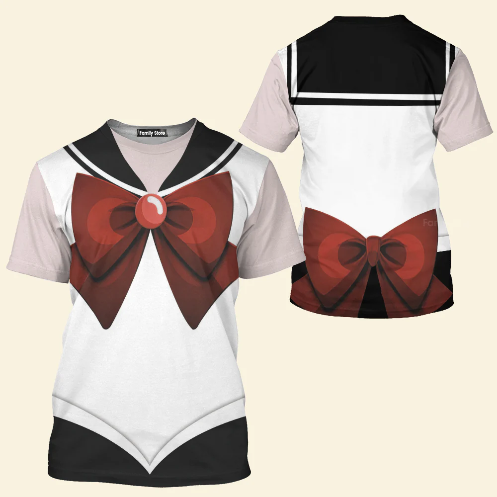 Sailor Pluto Costume Cosplay - 3D TShirt - Image 2