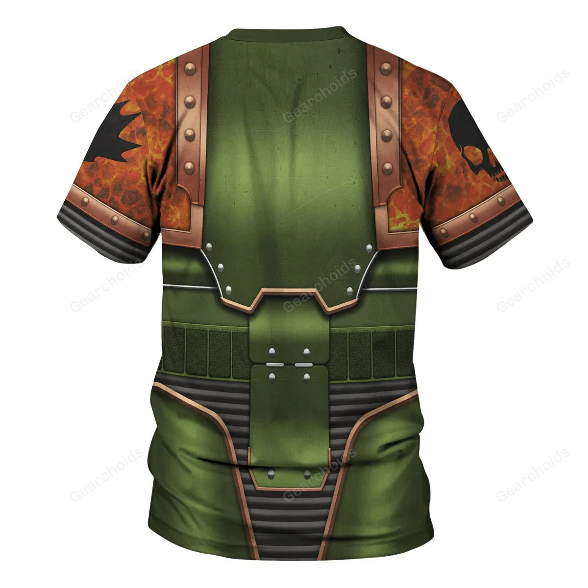 Salamanders In Mark III Power Armor - Costume Cosplay T-shirt CSWRH171 - Image 2