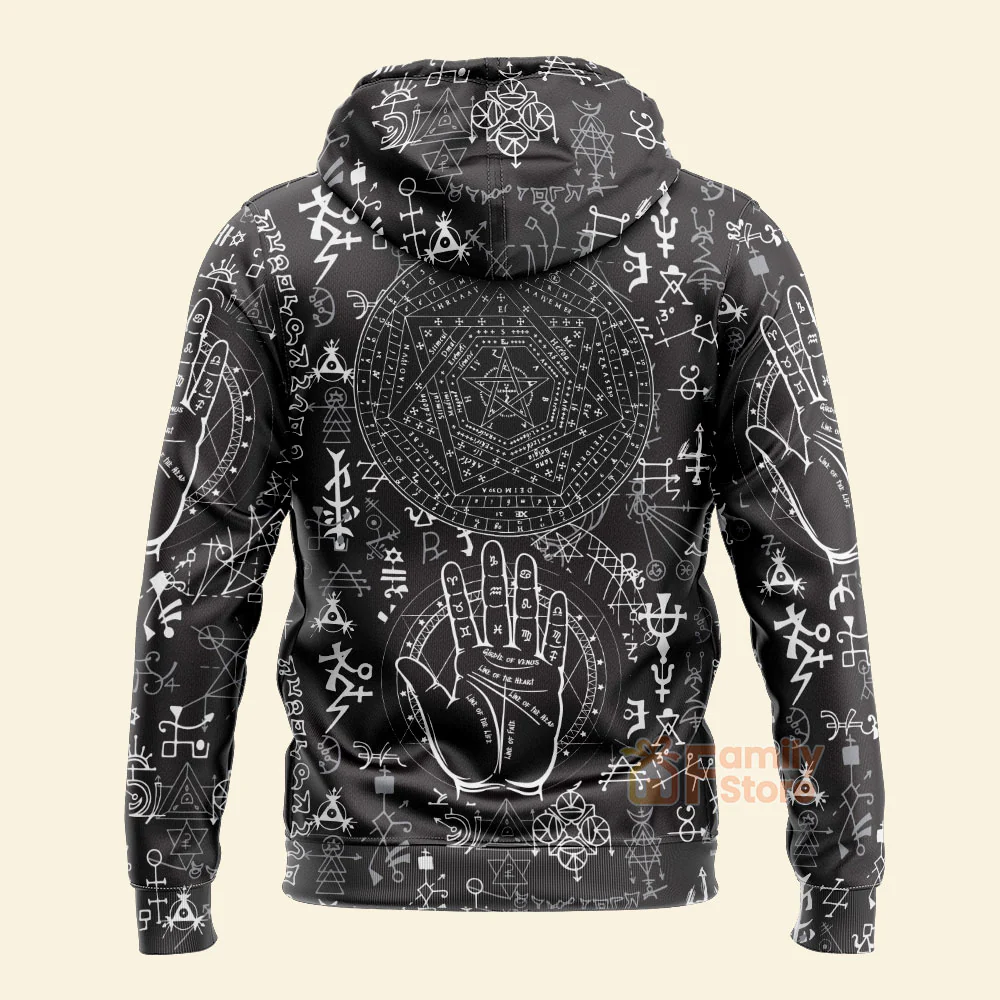 Satanic Occult Satan - Hoodie - Image 4