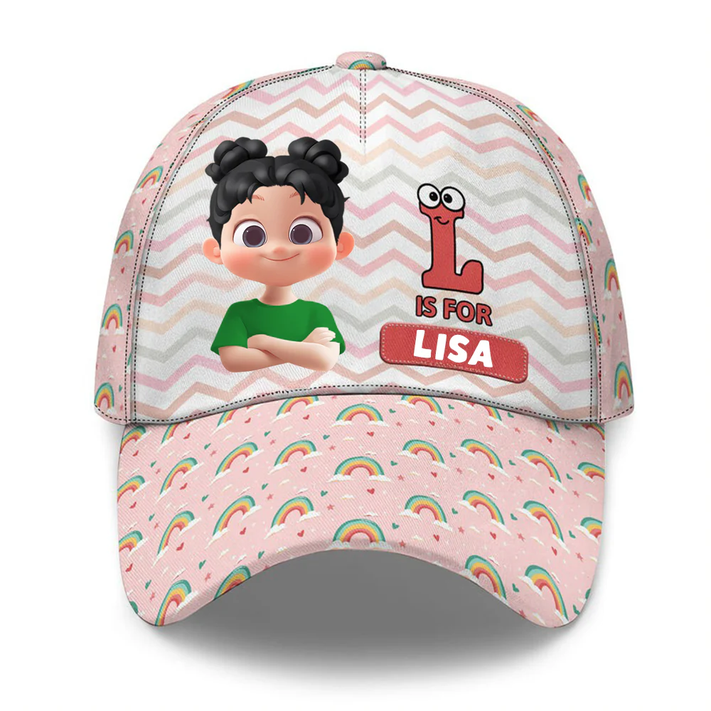 School Kid's Name - Personalized Classic Cap - Gift For Kids | GR29.01 HN02