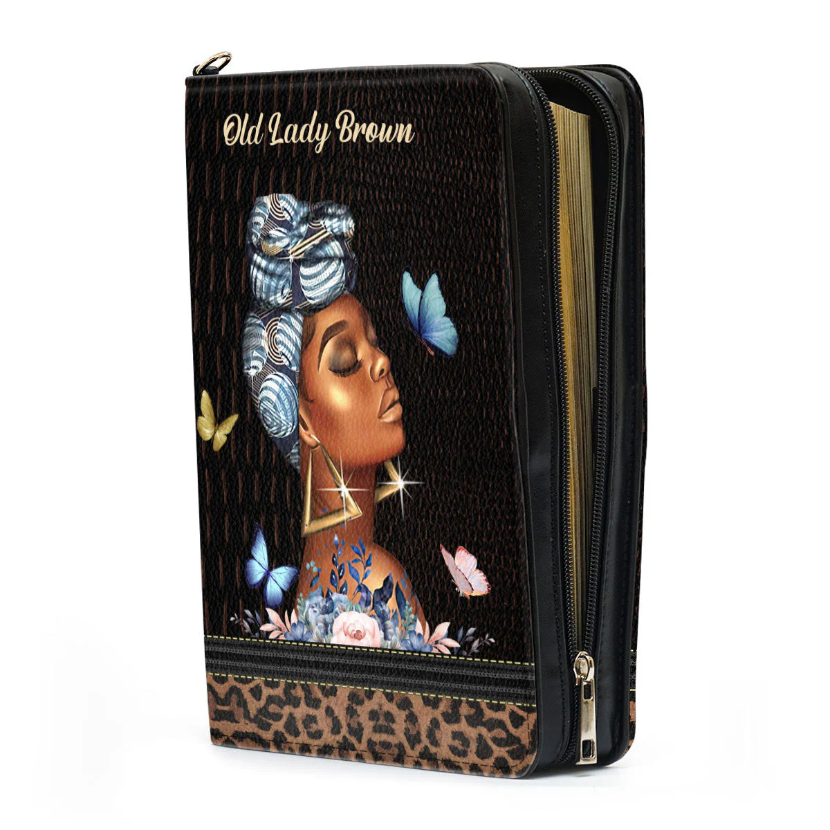 She Who Kneels Before God Can Stand Before Anyone - Personalized Bible Covers - AT4081456 - Image 4