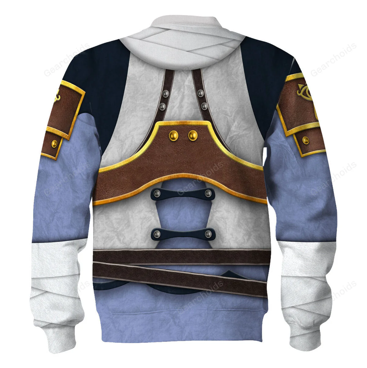 Sheik Attire Cosplay Hoodie Sweatshirt Sweatpants ZDHS11 - Image 7