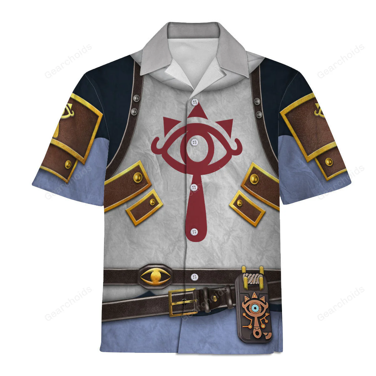 Sheikah Stealth Attire Hoodie Sweatshirt Sweatpants ZDHS17 - Image 10