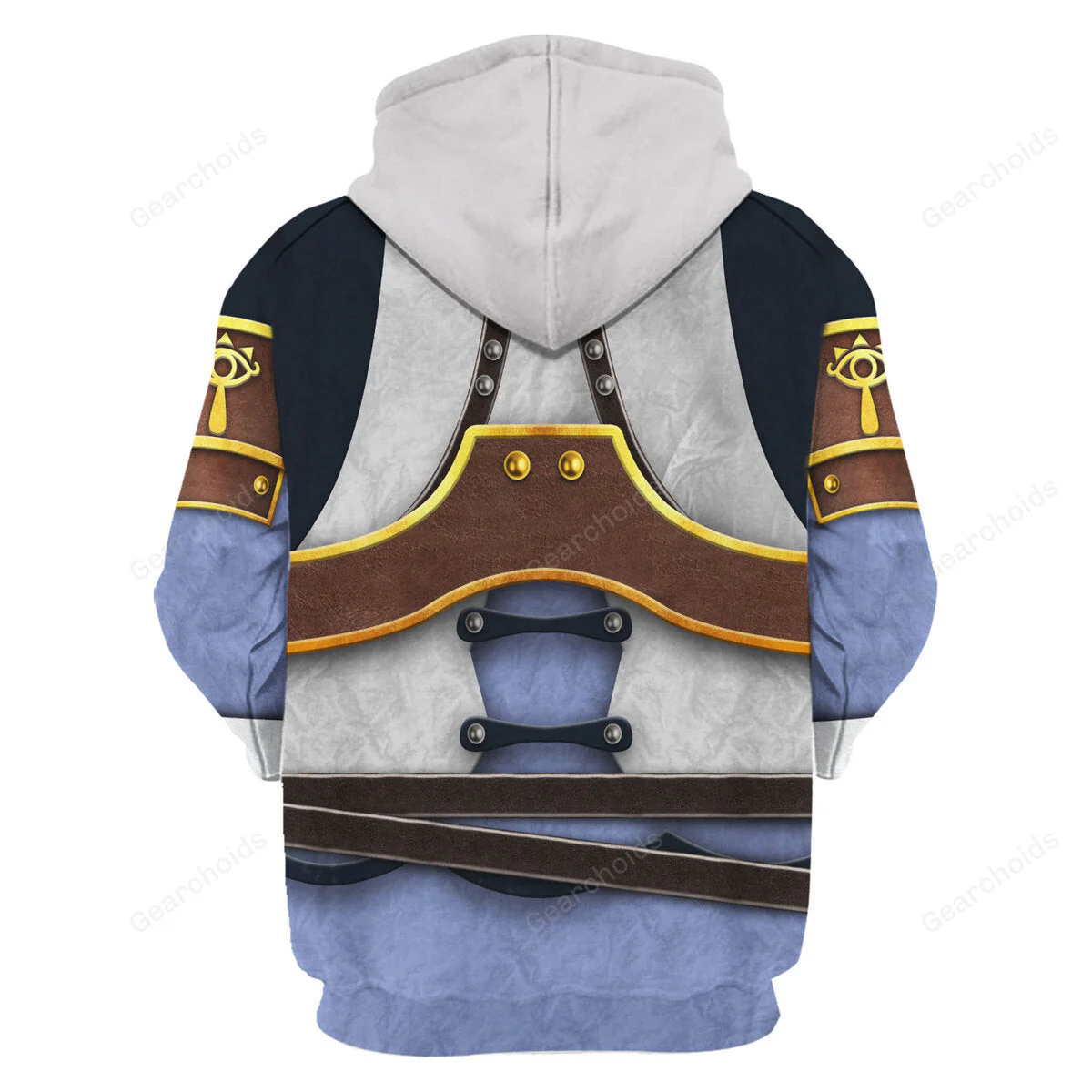 Sheikah Stealth Attire Hoodie Sweatshirt Sweatpants ZDHS17 - Image 6