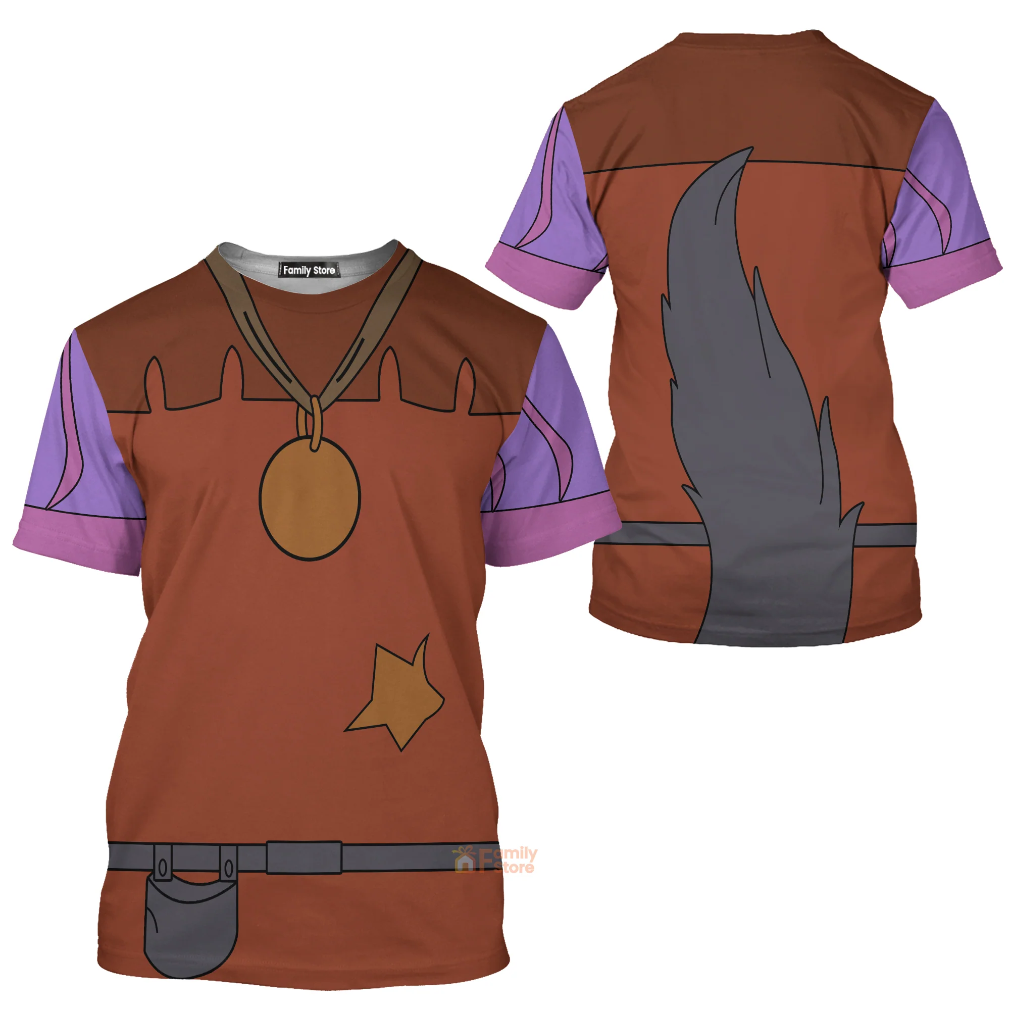 Sheriff Of Nottingham Robin Hood Costume T-Shirt - Image 3
