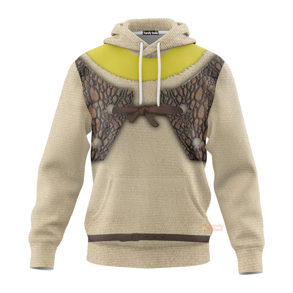 Shrek Costume Cosplay Hoodie For Men - Image 3