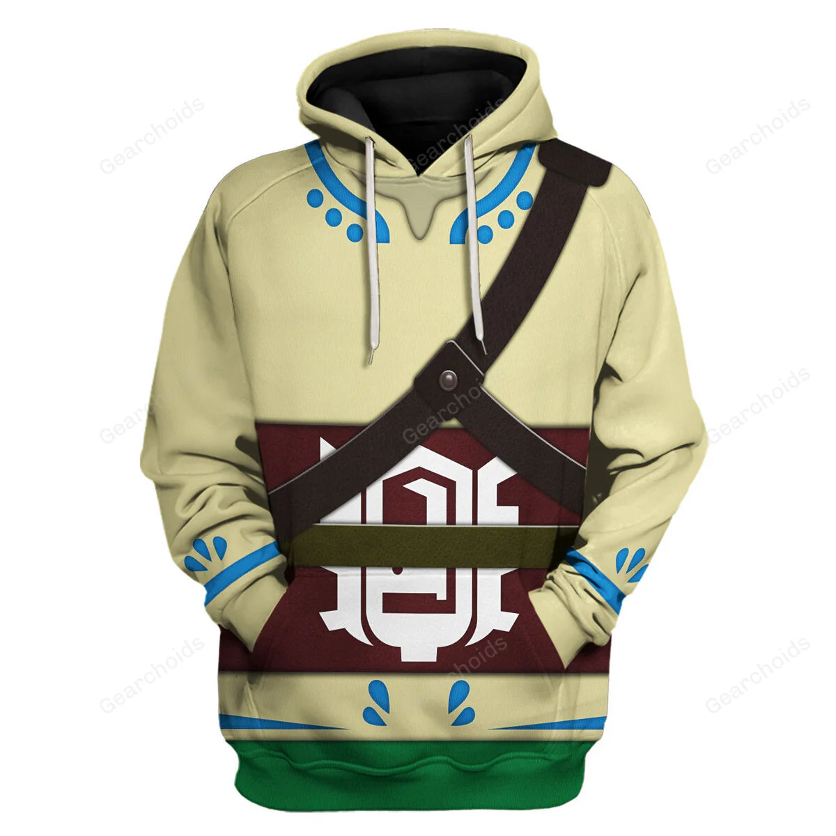 Skyloft Uniform - Skyward Sword Link Attire Hoodie Sweatshirt Sweatpants ZDHS07 - Image 2