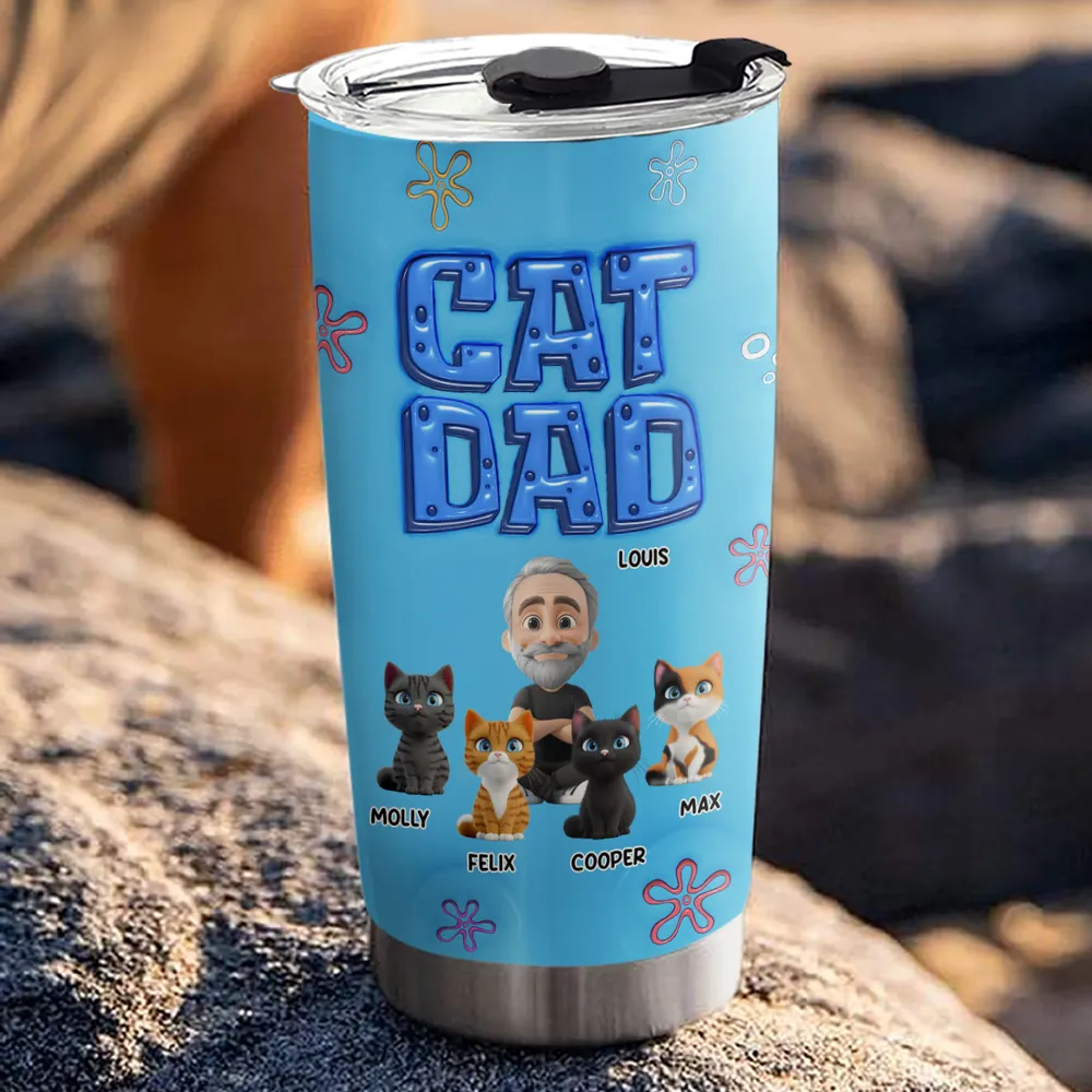 Sponge Dog Mom - Personalized Tumbler - Gift for Pet Owners, Fur Lovers | CLP15 HH01 - Image 3