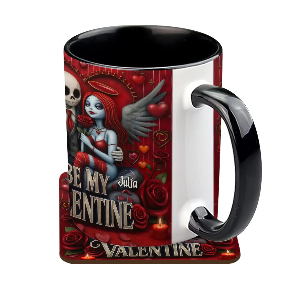 Spooky Be My Valentine - Personalized Accent Mug - Gift For Couples, Movie Fans | NL122 - Image 20