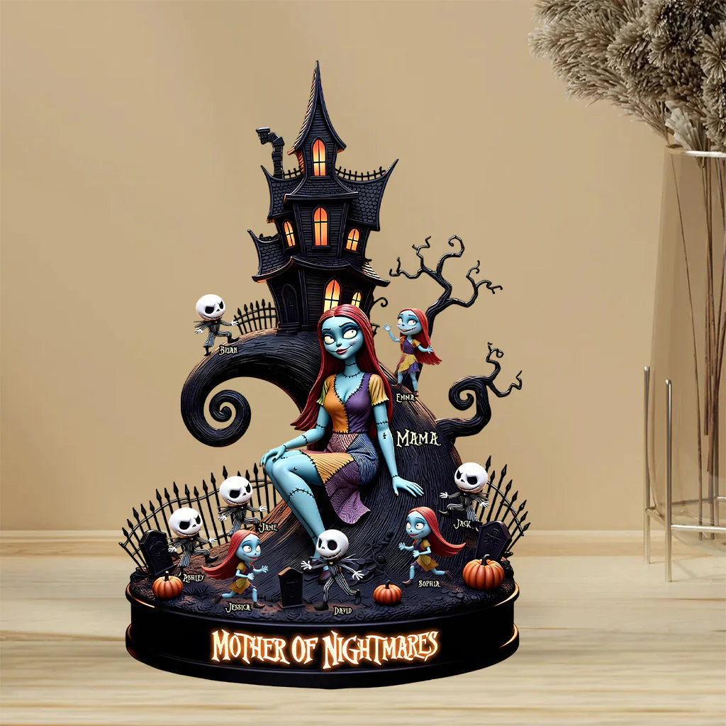 Spooky Mother Of Nightmares - Personalized Acrylic Plaque - Gift For Mom, Movie Fans - Image 2