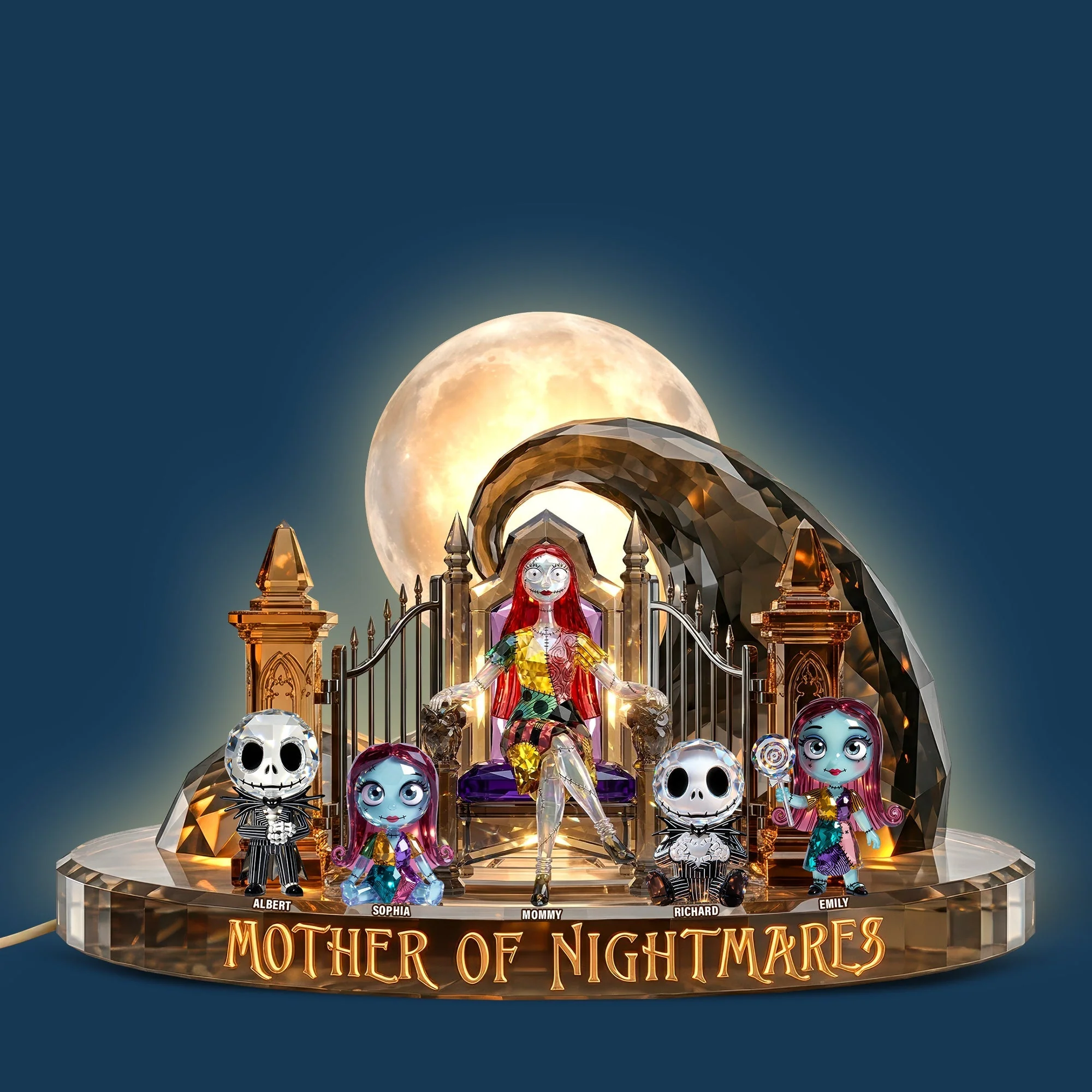 Spooky Mother Of Nightmares - Personalized Light Box - Gift For Mom, Movie Fans NL122 - Image 4