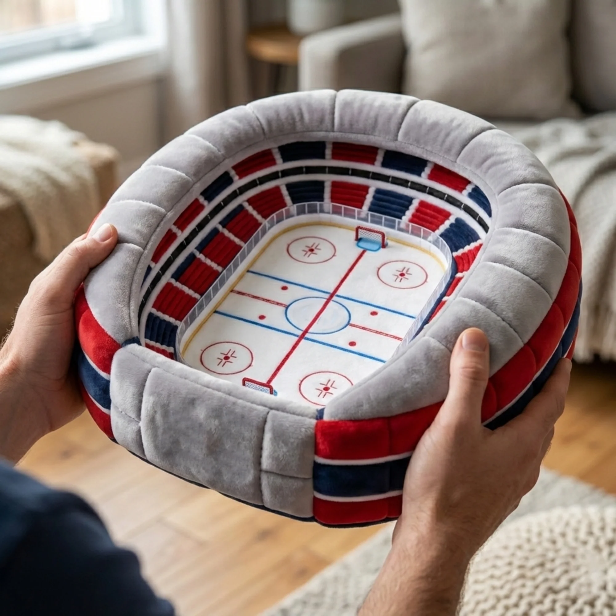 Sport Stadium - Personalized Custom Shaped Pillow - Gift For Sport Lovers NL122 - Image 3