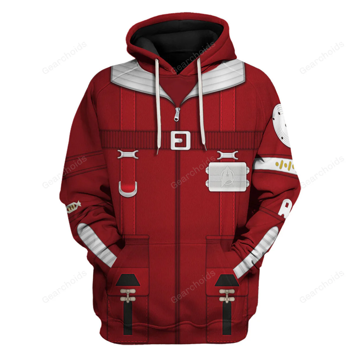 SaTr Admiral Khan Coat Costume Officer Hoodie Sweatshirt Sweatpants - Image 2