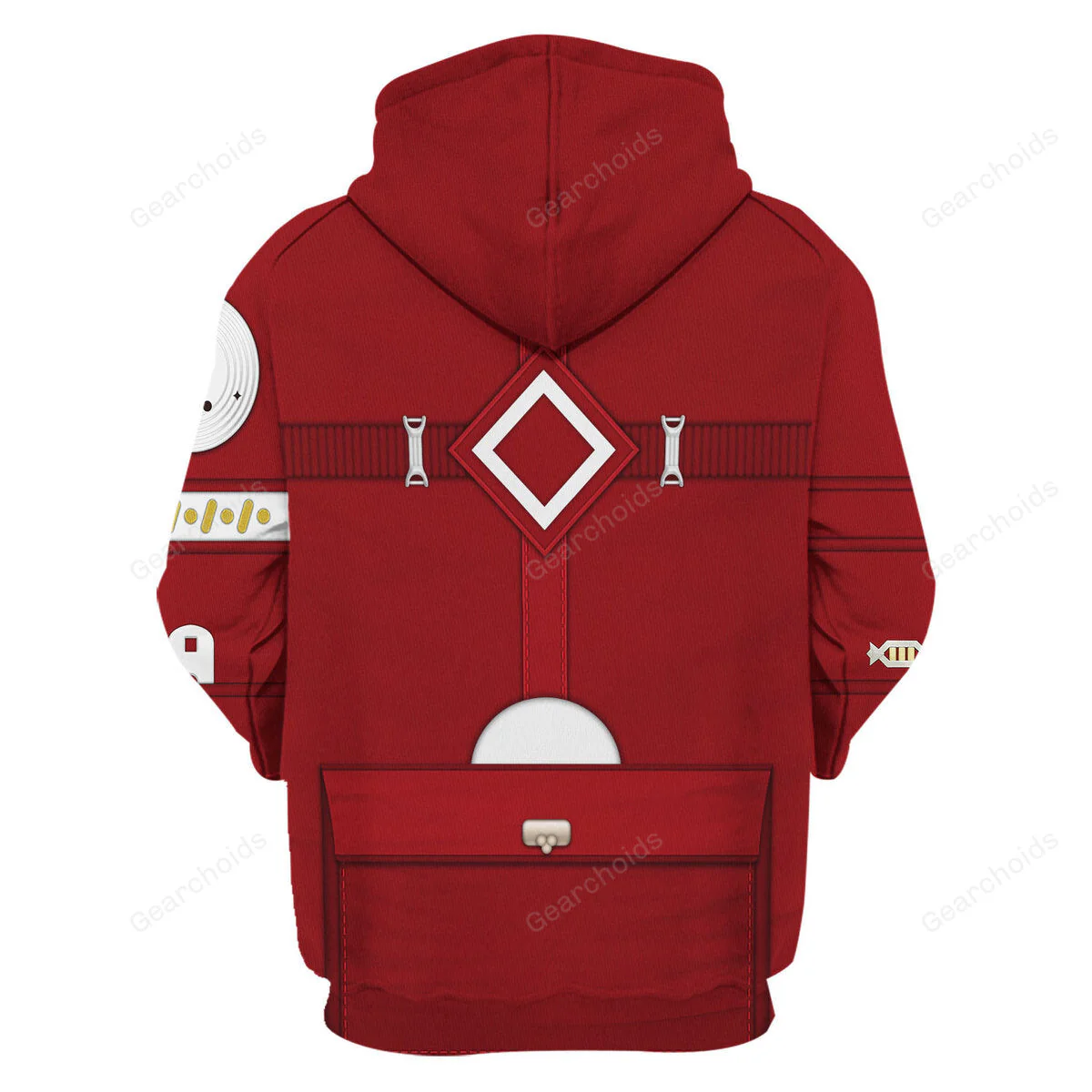 SaTr Admiral Khan Coat Costume Officer Hoodie Sweatshirt Sweatpants - Image 6