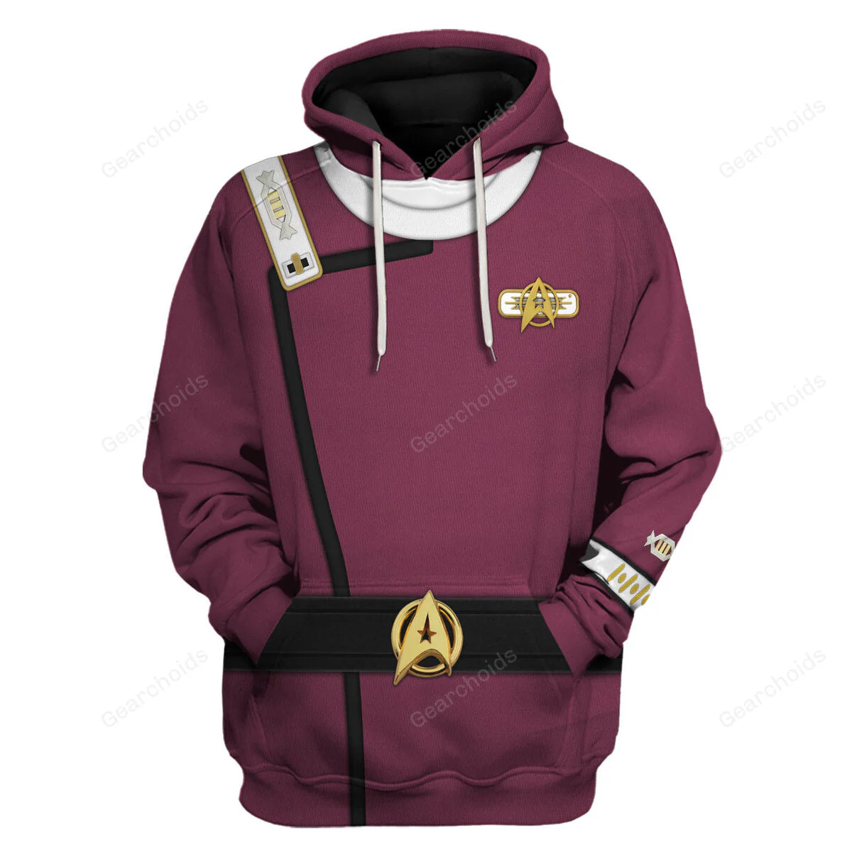 SaTr Captain Spock Costume Hoodie Sweatshirt Sweatpants - Image 2