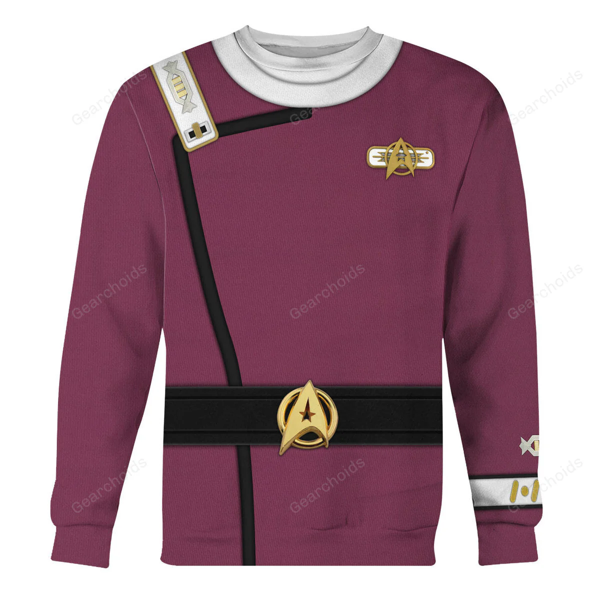 SaTr Captain Spock Costume Hoodie Sweatshirt Sweatpants - Image 4