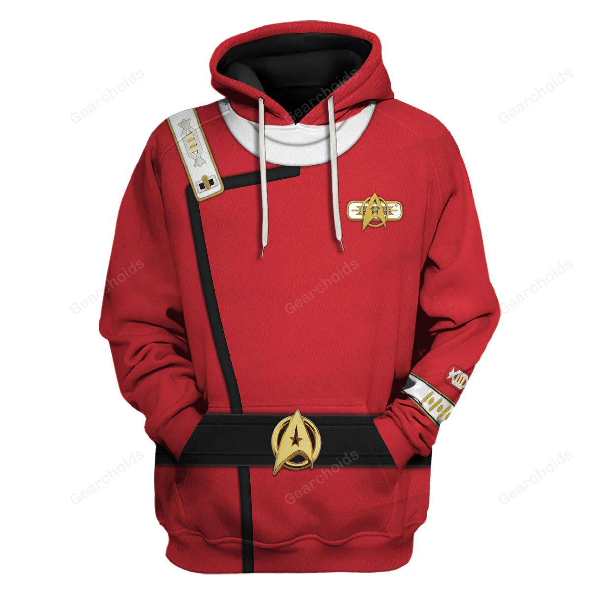 SaTr Captain Spock Costume Officer Hoodie Sweatshirt Sweatpants - Image 2