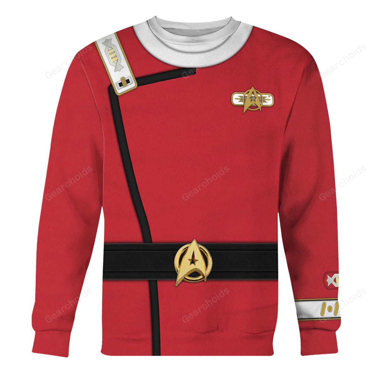 SaTr Captain Spock Costume Officer Hoodie Sweatshirt Sweatpants - Image 4