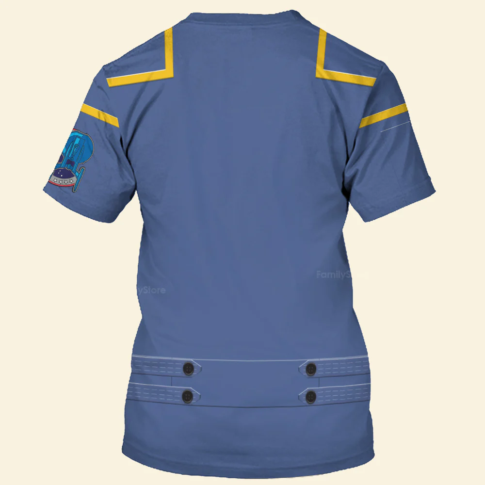 SaTr Enterprise Cosplay T-Shirt - Image 2