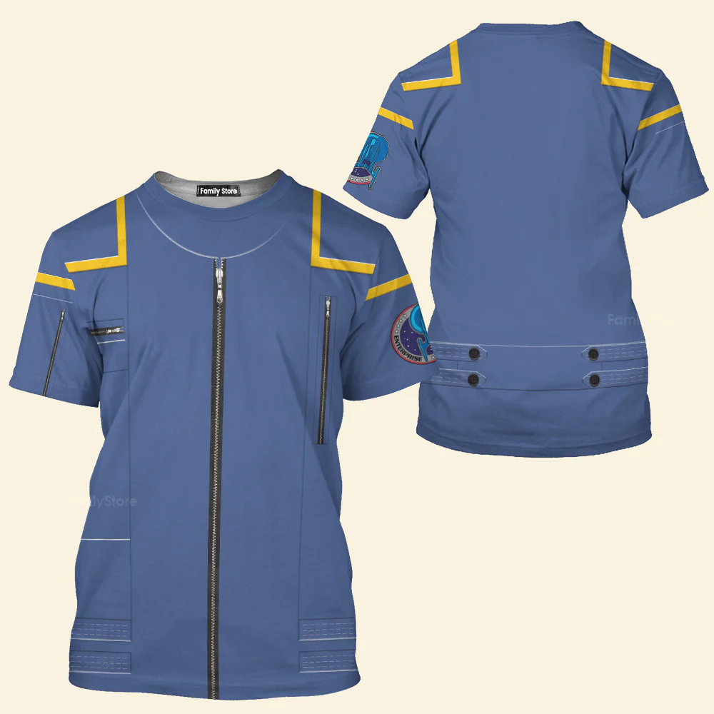 SaTr Enterprise Cosplay T-Shirt - Image 3