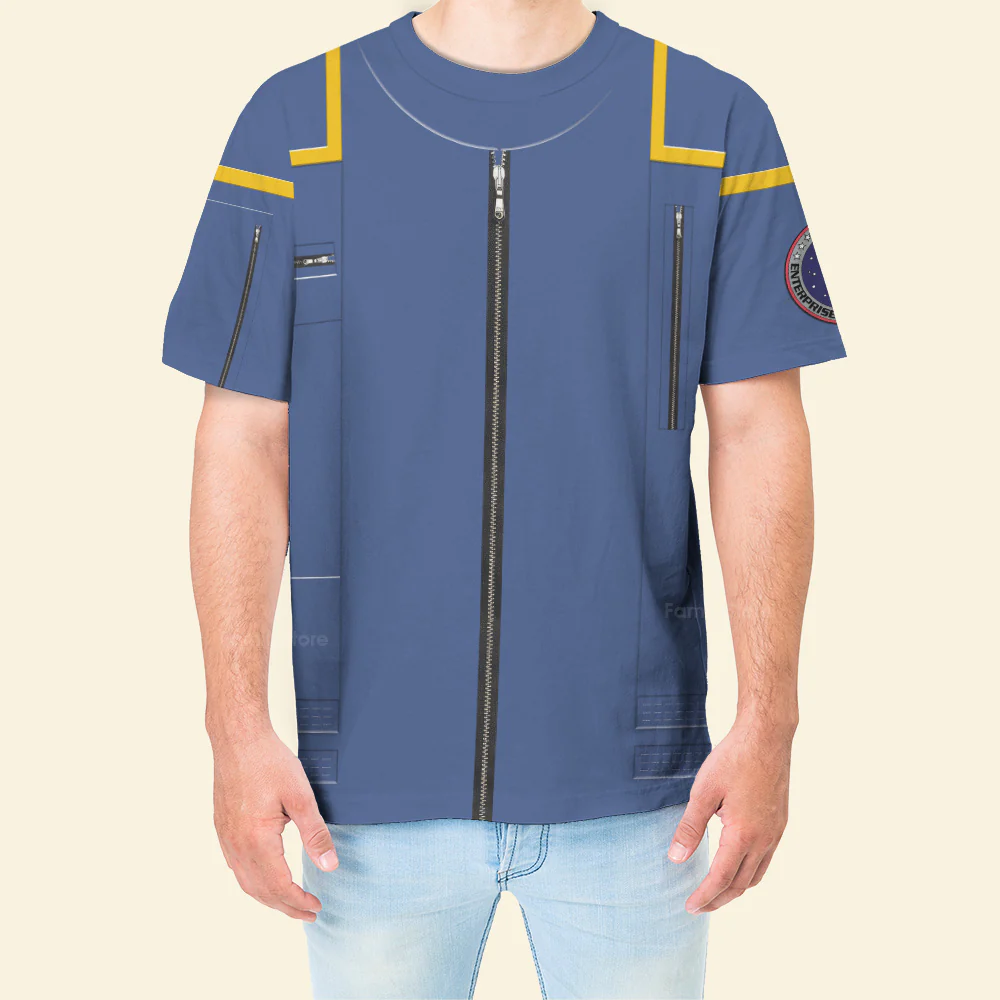 SaTr Enterprise Cosplay T-Shirt - Image 4